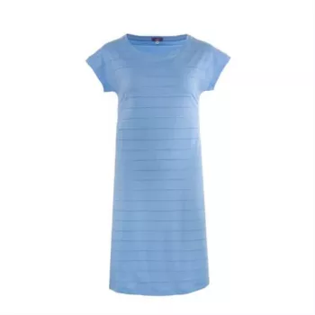 Chemise de nuit bleue 100% coton biologique 