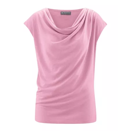 Top drapé chanvre coton bio Sissy