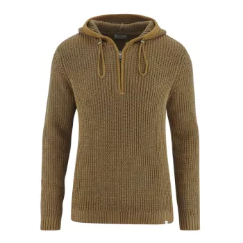 Pull à capuche chanvre et coton bio