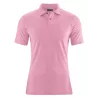 Polo vintage coton bio et chanvre rose