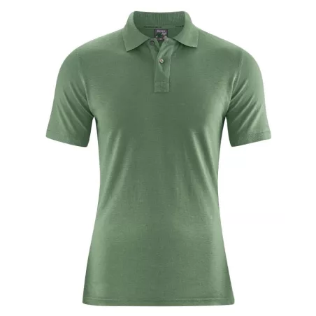Polo vintage coton bio et chanvre