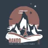 Tee-shirt coton bio imprimé Rando