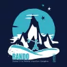 Tee-shirt coton bio imprimé Rando