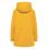 Veste courte femme moutarde coton biologique et polyester recyclé