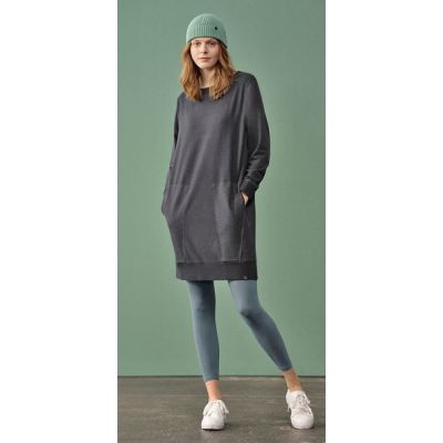 Robe hiver oversize Femme anthracite 