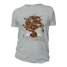 Tee-shirt mixte gris chiné coton bio nouvelle version Aux arbres citoyens