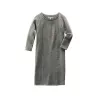 Robe "Andréa" Hempage gris chiné