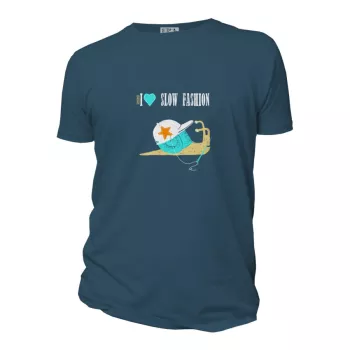 Tee-shirt coton bio Slow Fashion de devant