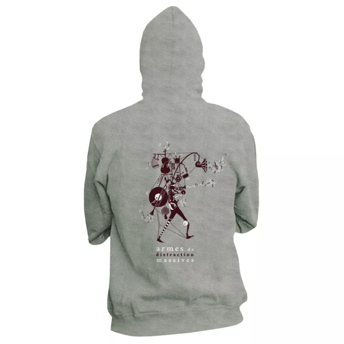 Sweat "Arme Distraction Massive" dos 