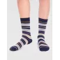 Pack de 2 paires de chaussettes imprimé petit cœurs et rayures Pack de 2 paires de chaussettes imprimé petit cœurs et rayures