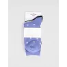 Pack de 2 paires de chaussettes imprimé petit cœur et rayures Pack