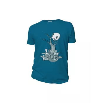 Tee-shirt coton bio " Un peu d'air" vue d'ensemble 