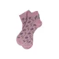 Socquettes rose ancien fleurs Socquettes rose ancien fleurs