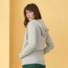 Sweat à capuche bio femme 