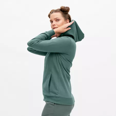 Veste zippée, sweat à capuche femme