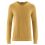 Pull Col V Confortable couleur ocre