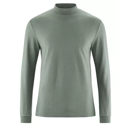 Pull col roulé en chanvre