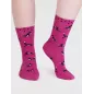 Chaussettes avec motifs de chats en viscose de bambou Chaussettes avec motifs de chats en viscose de bambou