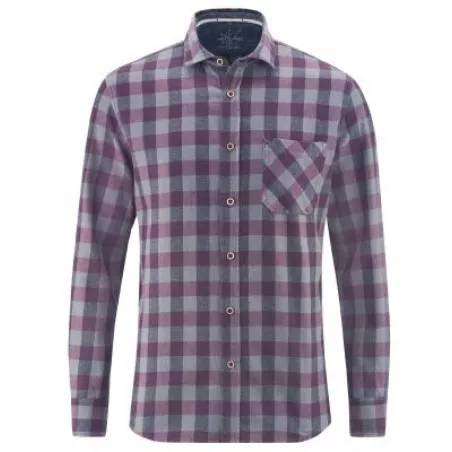 Chemise moderne à carreaux