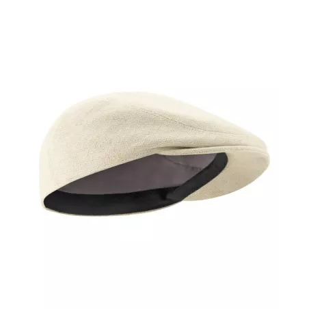 Casquette plate en chanvre