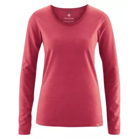 Haut femme coton bio et chanvre Lene