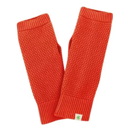 Gants tricotés chanvre et coton bio