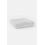 Drap de bain en coton - 100x140cm - Design Blanc