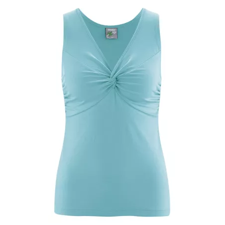 Top bio décolleté coton bio chanvre Norma-jean