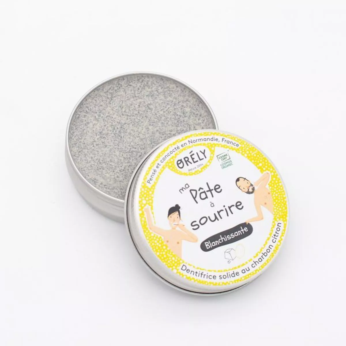 Dentifrice solide blanchissant "Ma Pâte à Sourire" – Charbon et Citron