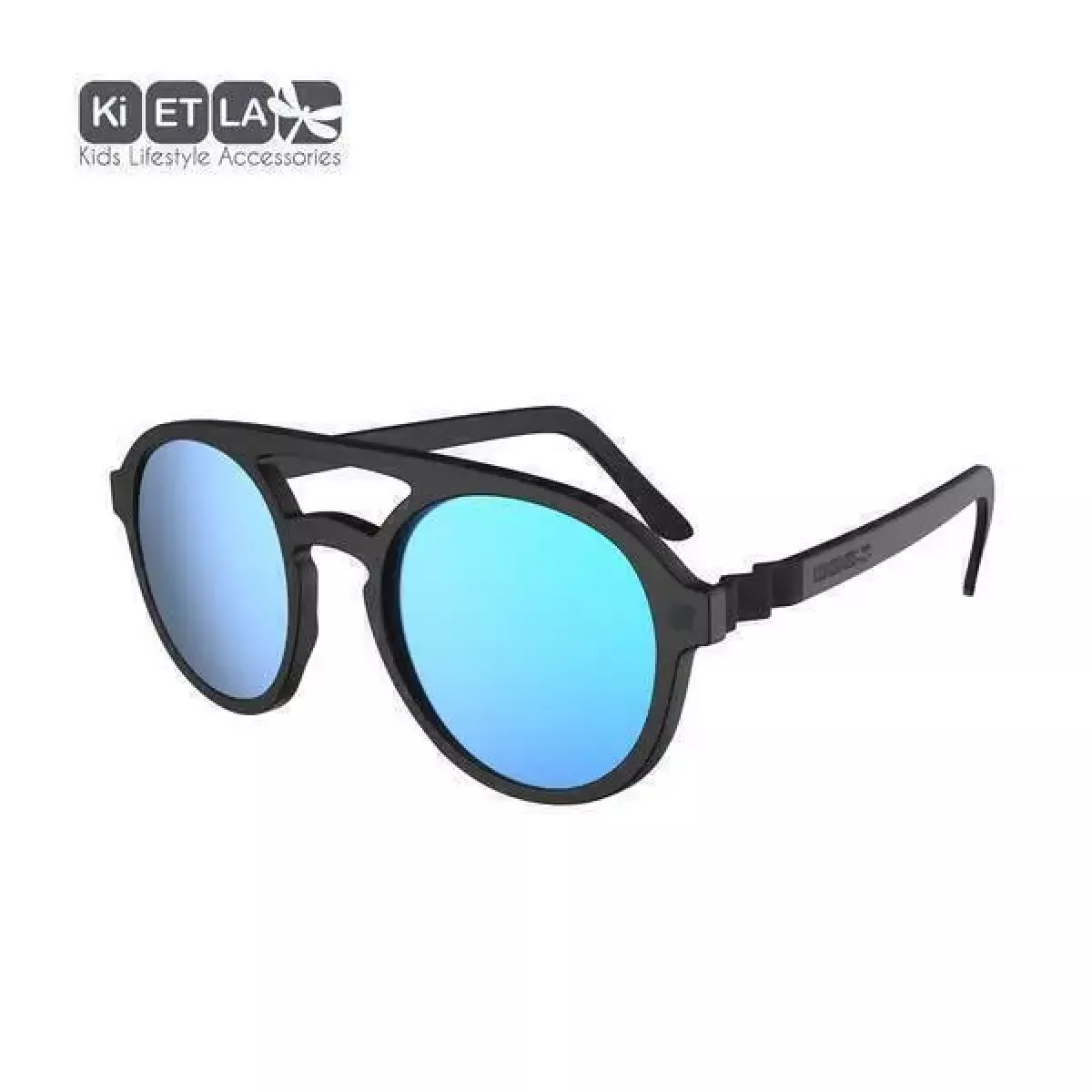 Lunettes PIZZ pour enfants de 6 à 9 ans - noir