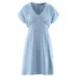 Robe élégante pour femme en chanvre et coton biologique - royal / smoke / hibiscus / blanc Robe élégante pour femme en chanvre et coton biologique - royal / smoke / hibiscus / blanc