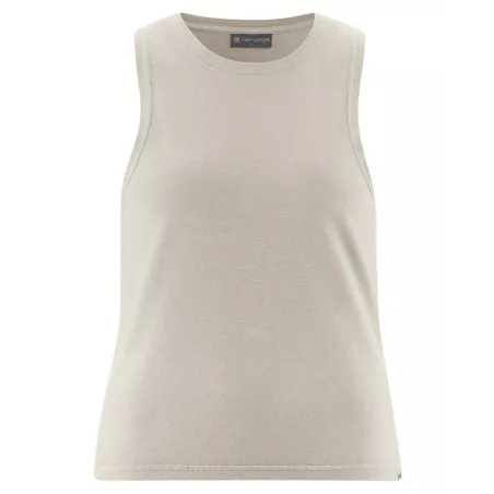 Débardeur pour femme en chanvre et coton bio - coupe classique