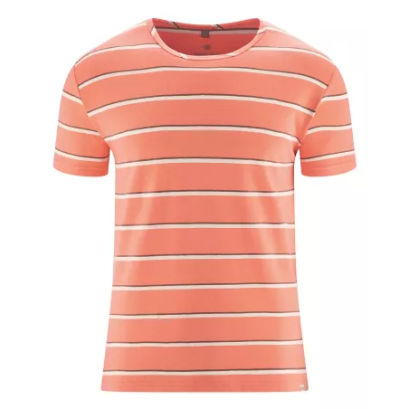T-shirt Homme en chanvre et coton bio - motif rayé