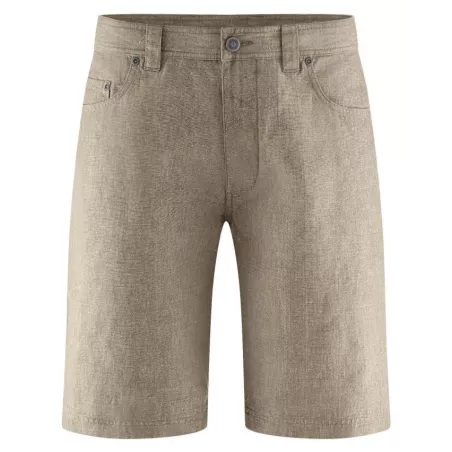 Pantalon court homme en chanvre et coton biologique