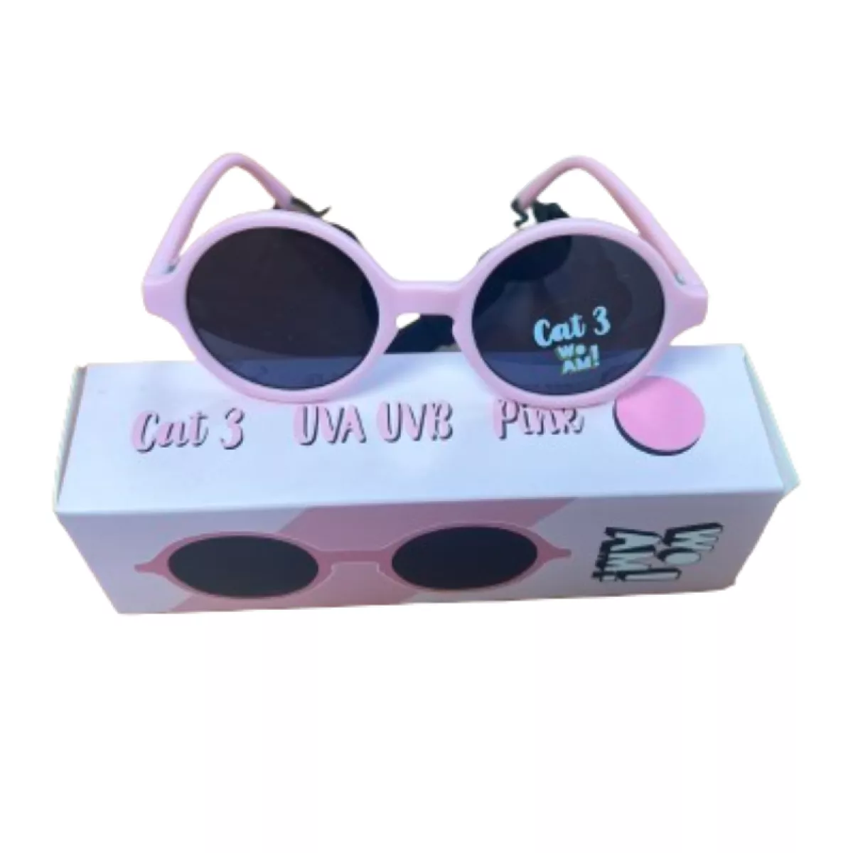 Lunettes de soleil 2-4 ans WOAM pour enfants - rose