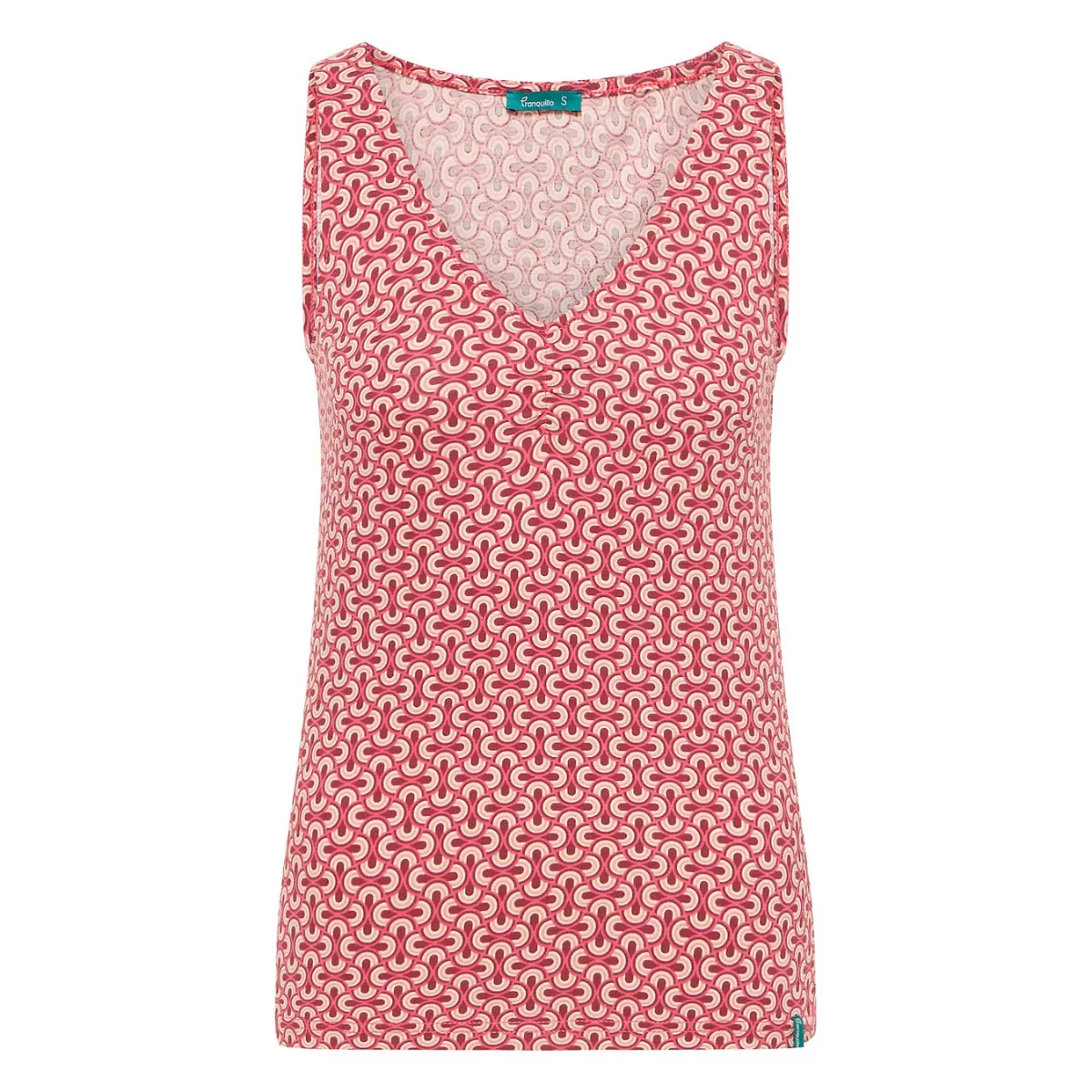 Top en jersey femme en coton bio avec confort