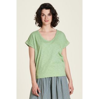 T-shirt ample confortable pour femme green topaz
