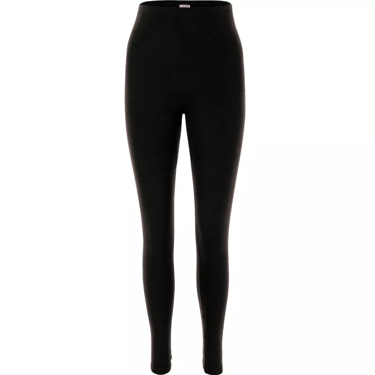 Caleçon long "FENJA" - Laine bio & Soie - Noir