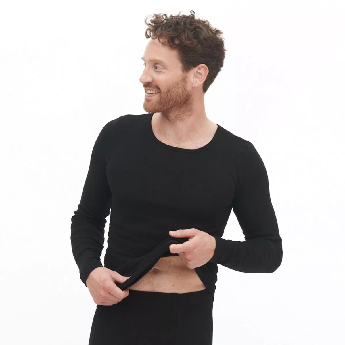 Maillot de corps "JOHAN" manches longues - 100% Coton bio