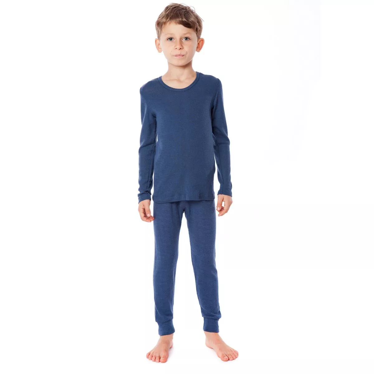 T-shirt manches longues enfant - Laine & Soie