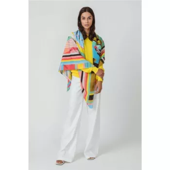 Foulard femme en coton bio ketza