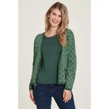 Cardigan femme en coton bio