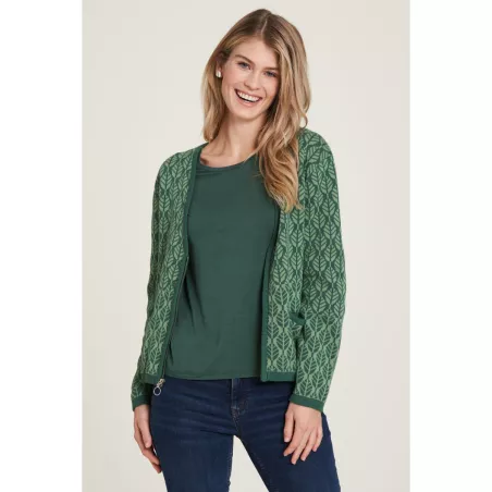 Cardigan femme en coton bio