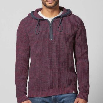 Pull à capuche chanvre et coton bio 
