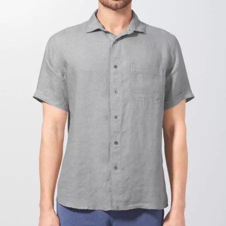 Chemise bio manches courtes