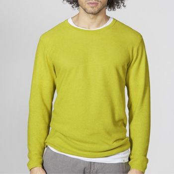 Pullover col rond coton bio et chanvre 