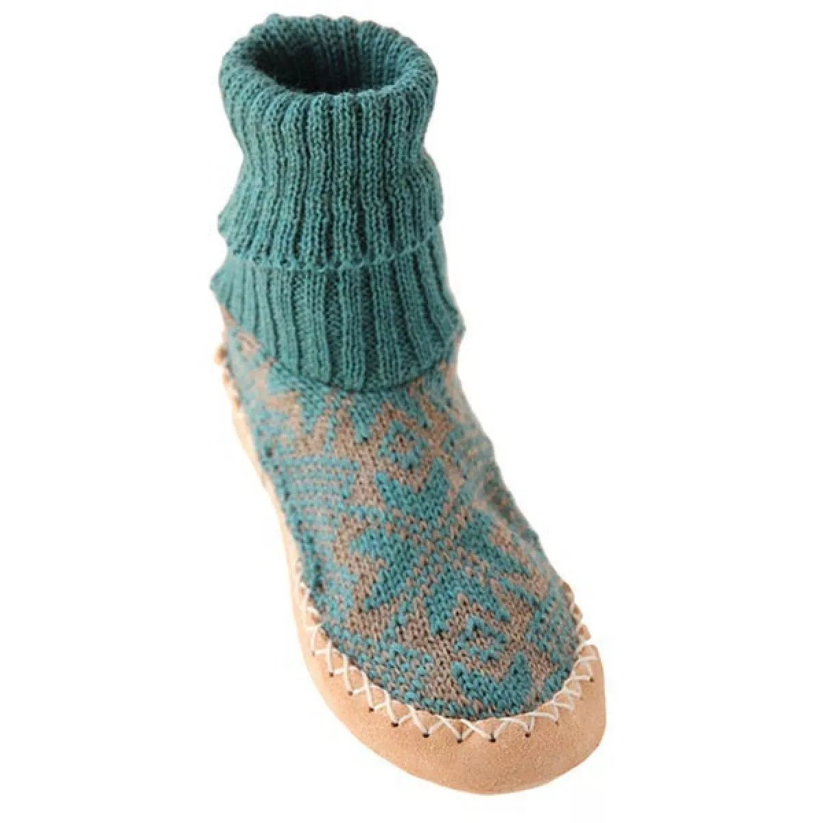 Chaussons Norvégiens à partir du 31 couleur turquoise