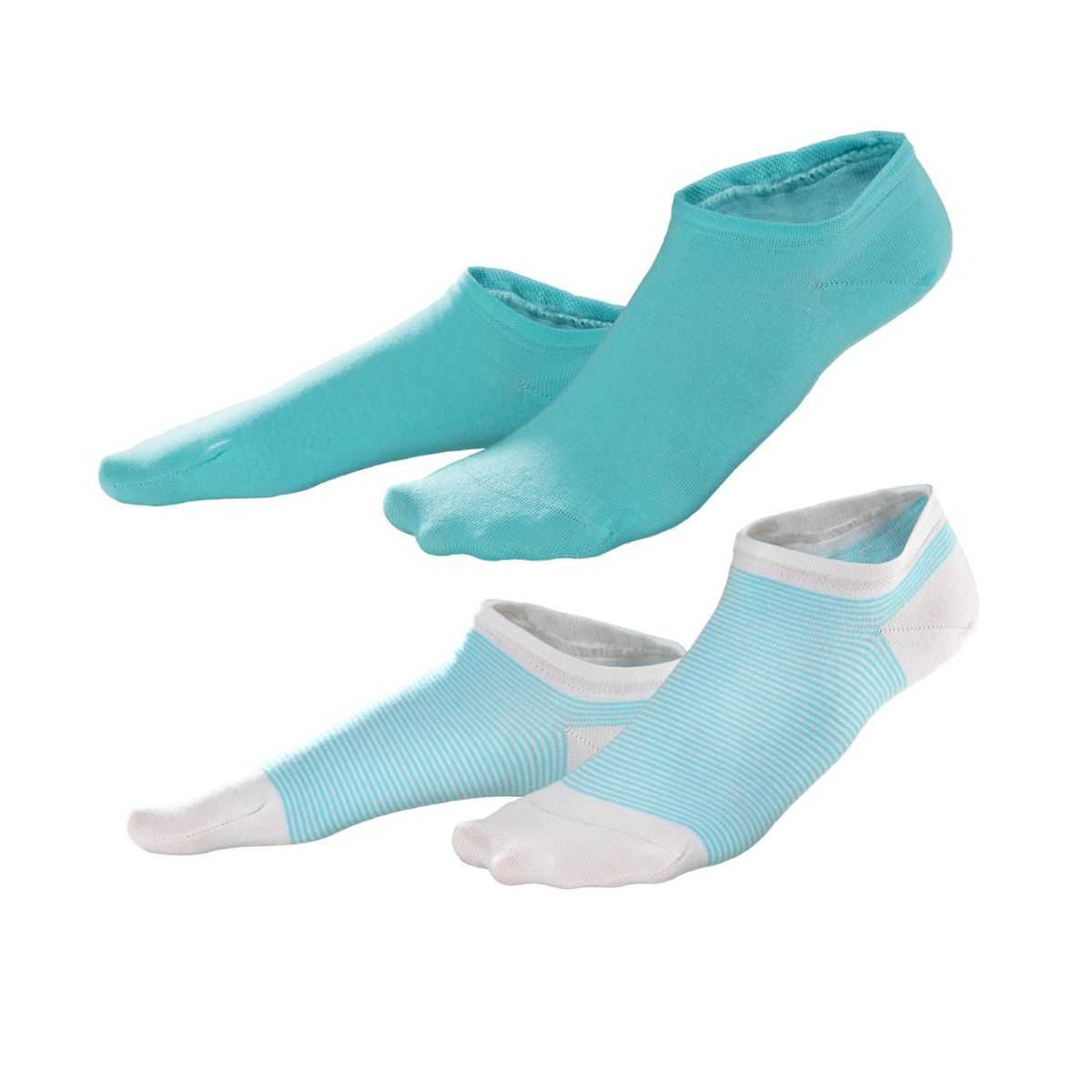 Lot de 2 chaussettes basses, "ABBY"