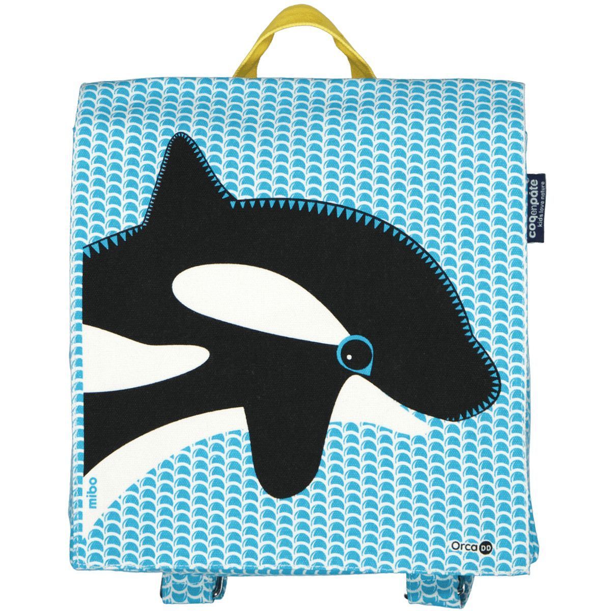 Sac à dos Orque, bleu clair, GOTS Sac à dos Orque, bleu clair, GOTS