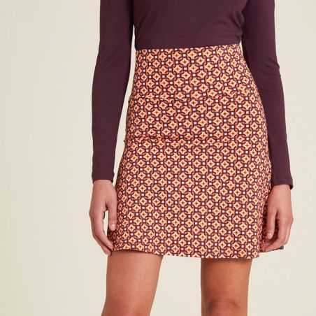 Jupe pour femme, motif "Moderne", coton bio, GOTS
